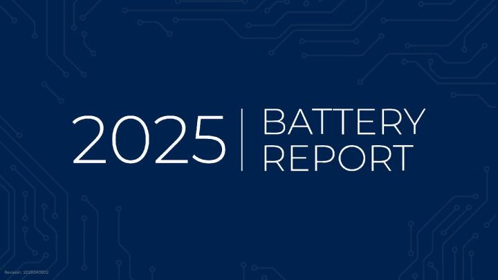 2025年全球电池行业年度报告 (英文版)