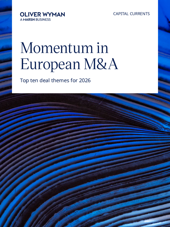 2026年欧洲并购展望——领导者的十大交易主题