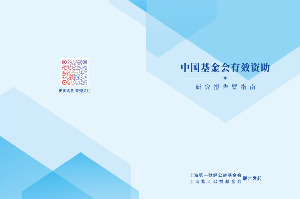 中国基金会有效资助 研究报告暨指南