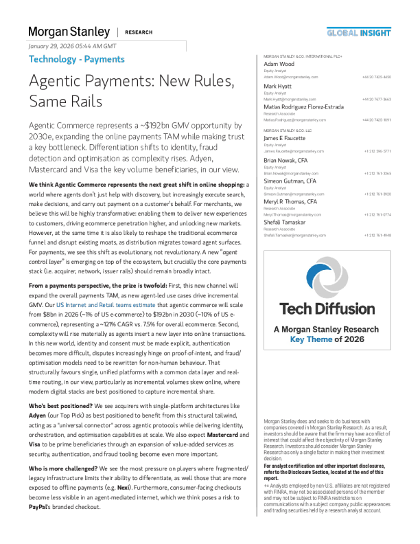 智能代理支付：新规则，旧轨道