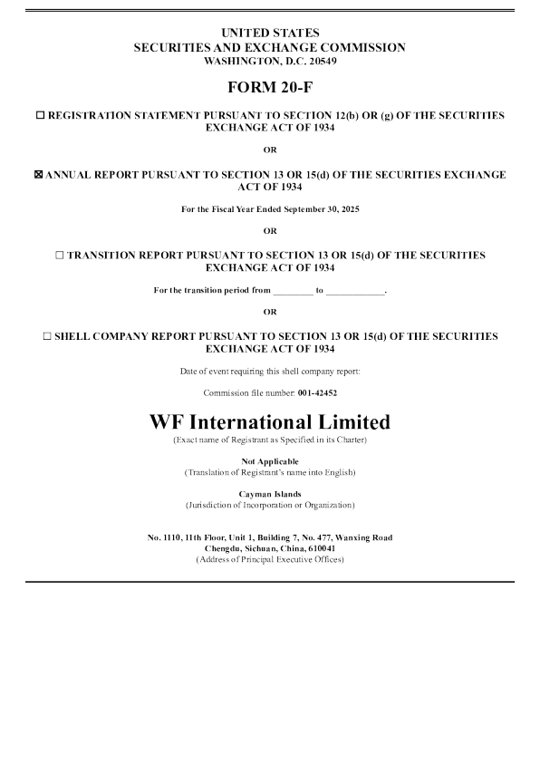 山友国际 2026年年度报告和过渡报告