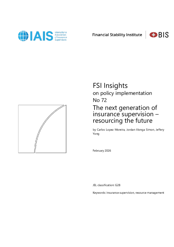 下一代保险监管——为未来提供资源（英）