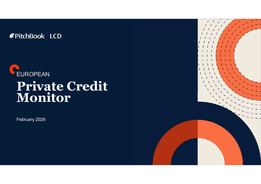 欧洲私人信贷监测（英） 