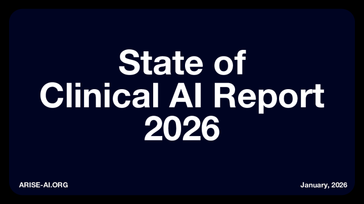 2026年临床人工智能状况报告