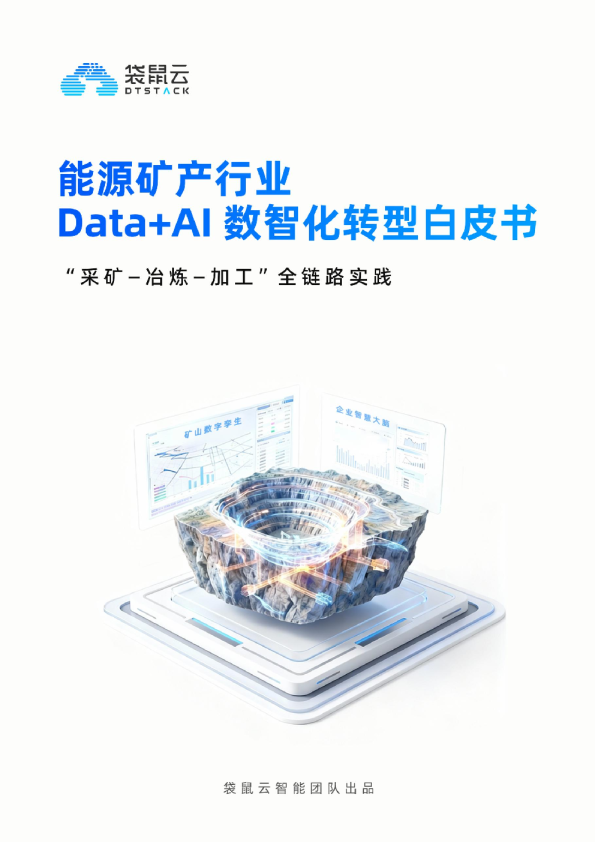 袋鼠云 能源矿产行业 Data+AI 数智化转型白皮书