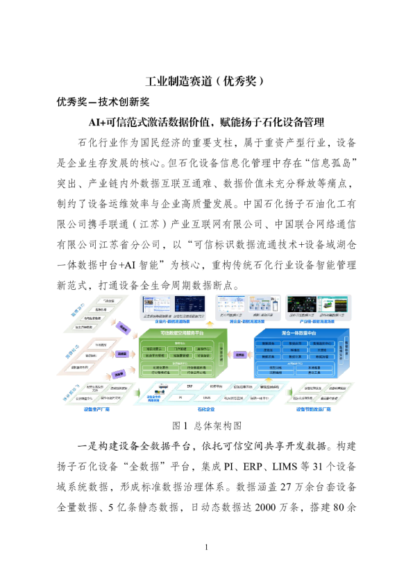 AI+可信范式激活数据价值，赋能扬子石化设备管理