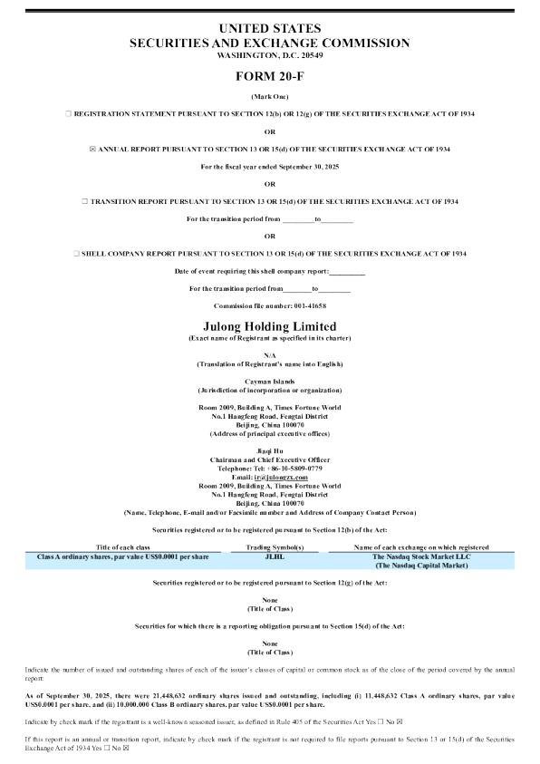 巨龙在线 2026年年度报告和过渡报告
