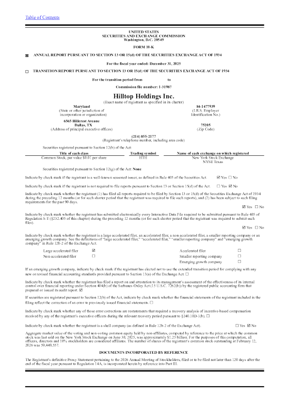 希尔托普控股 2025年度报告