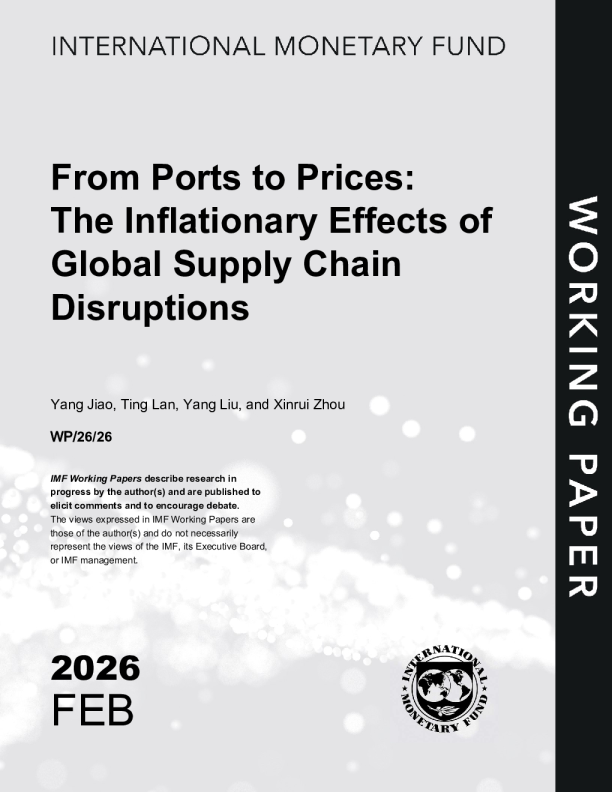 从港口到价格：全球供应链中断的通货膨胀效应