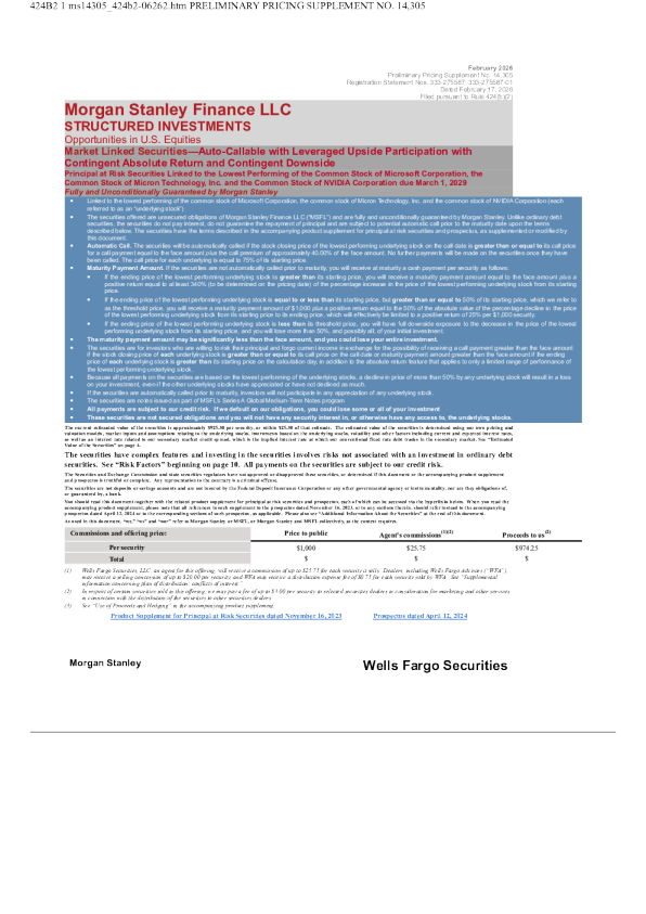 摩根士丹利美股招股说明书(2026-02-17版)