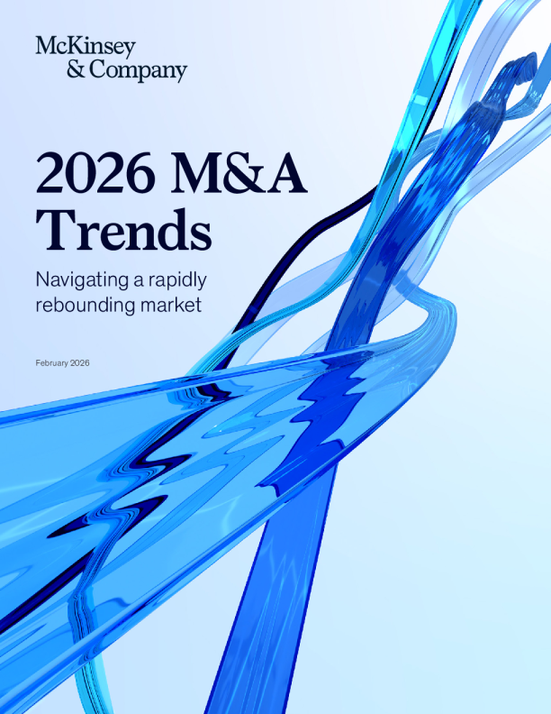 2026年并购趋势：驾驭快速反弹的市场