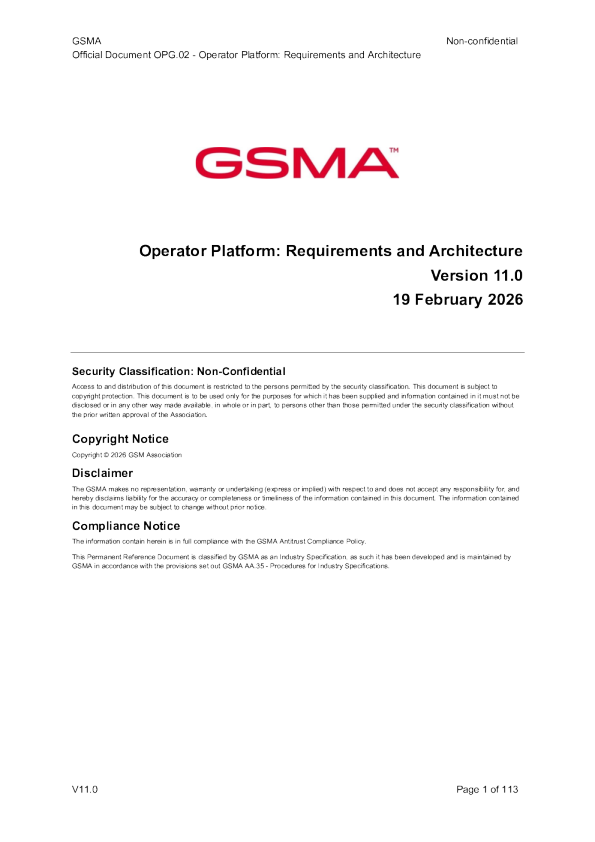 OPG.02-操作员平台：要求和架构