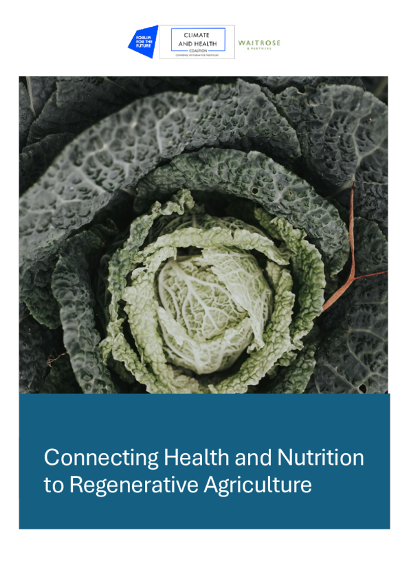 将健康与营养与再生农业相连接