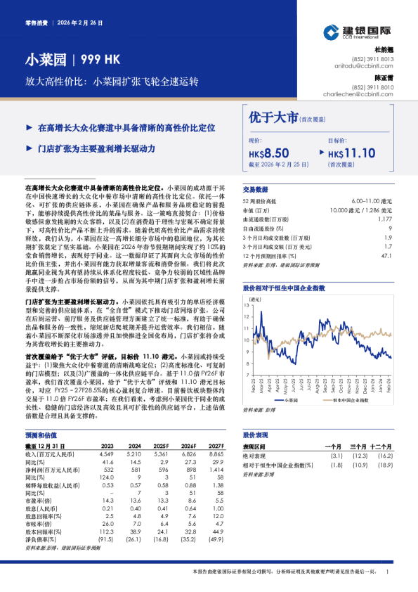 放大高性价比:小菜园扩张飞轮全速运转