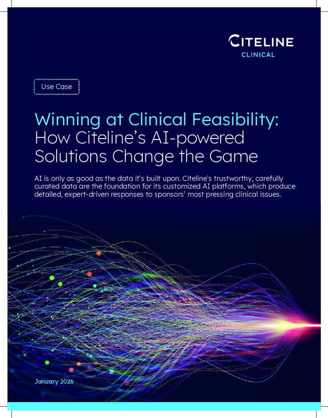 在临床可行性中获胜：Citeline的人工智能解决方案如何改变游戏规则