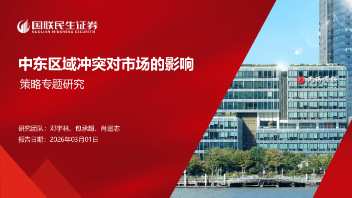 策略专题研究：中东区域冲突对市场的影响