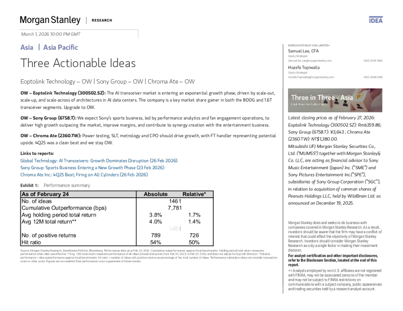 亚洲三大可行投资思路