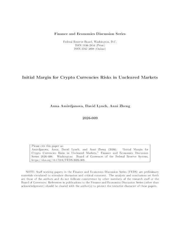 未清算市场中加密货币风险的初始保证金（英）2026