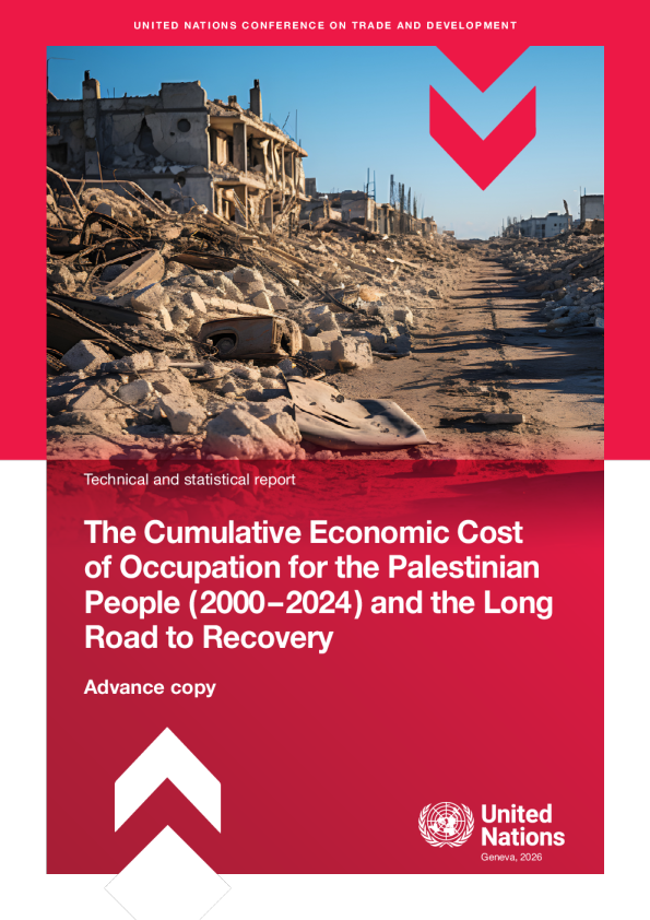 2000–2024年占领给巴勒斯坦人民造成的累积经济代价与漫长的复苏之路