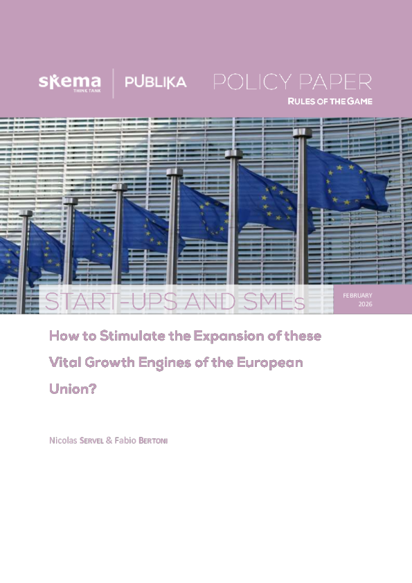 初创企业和中小企业：如何刺激欧盟这些重要增长引擎的扩张？