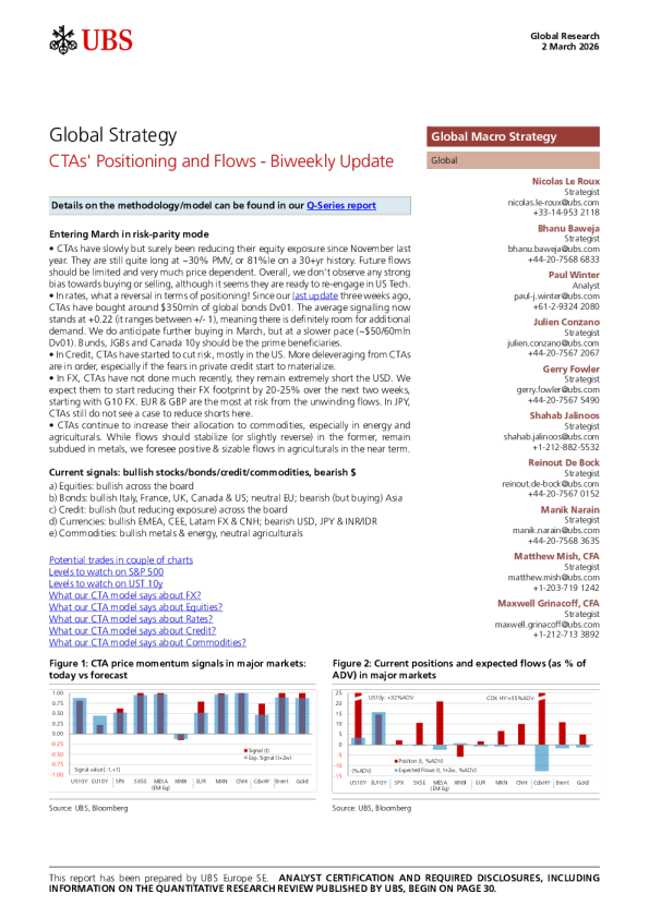 CTA持仓与资金流向 - 双周更新