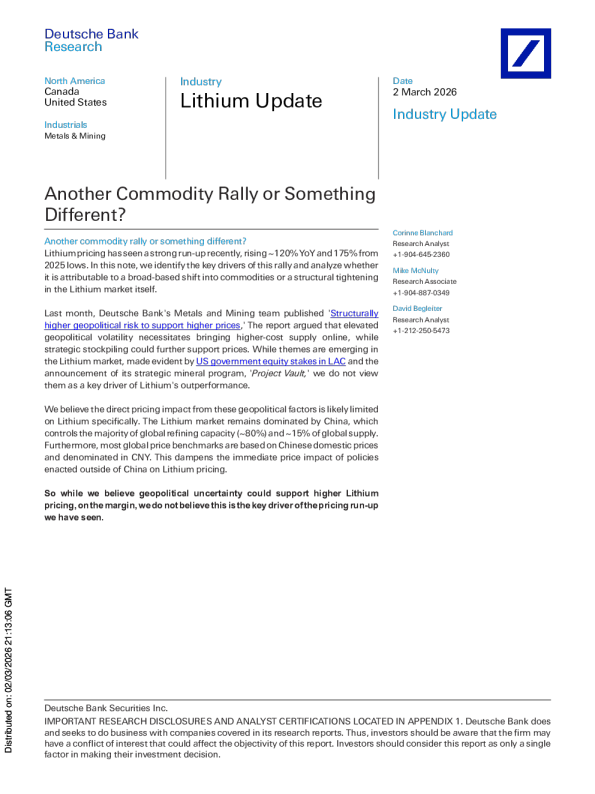 又一轮大宗商品上涨还是另有原因？