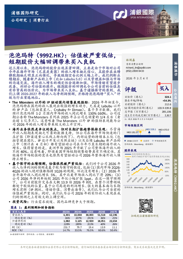 估值被严重低估，短期股价大幅回调带来买入良机