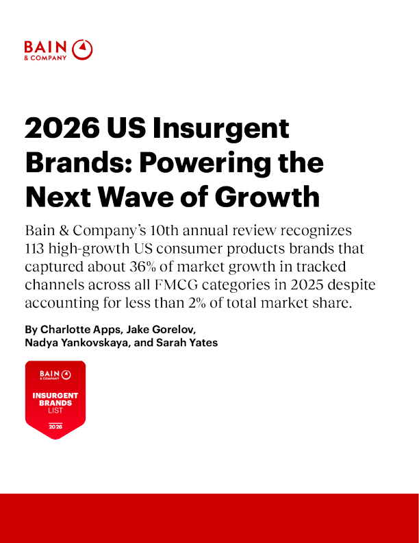 2026年美国反叛品牌：推动下一波增长