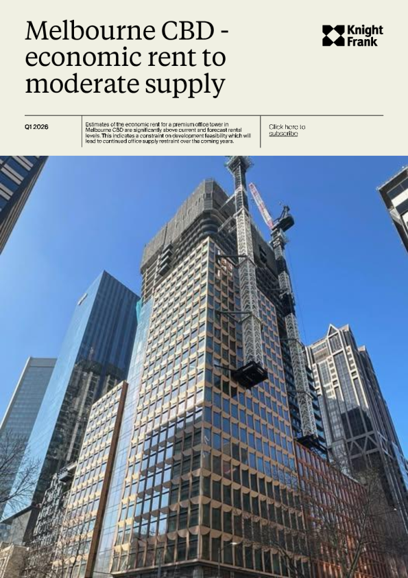 墨尔本2026年第一季度经济租金报告