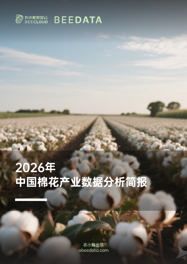 2026年中国棉花产业数据分析简报