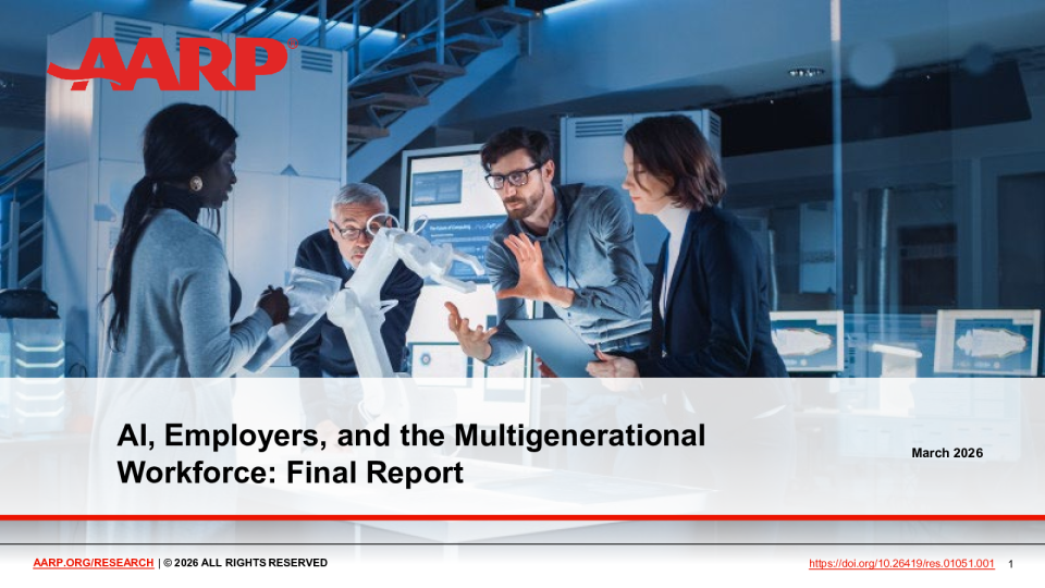 人工智能、雇主与跨代际职场：最终报告