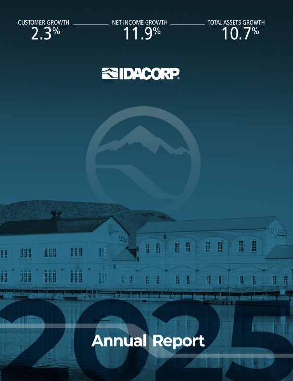 IDACORP Inc 2025年度报告