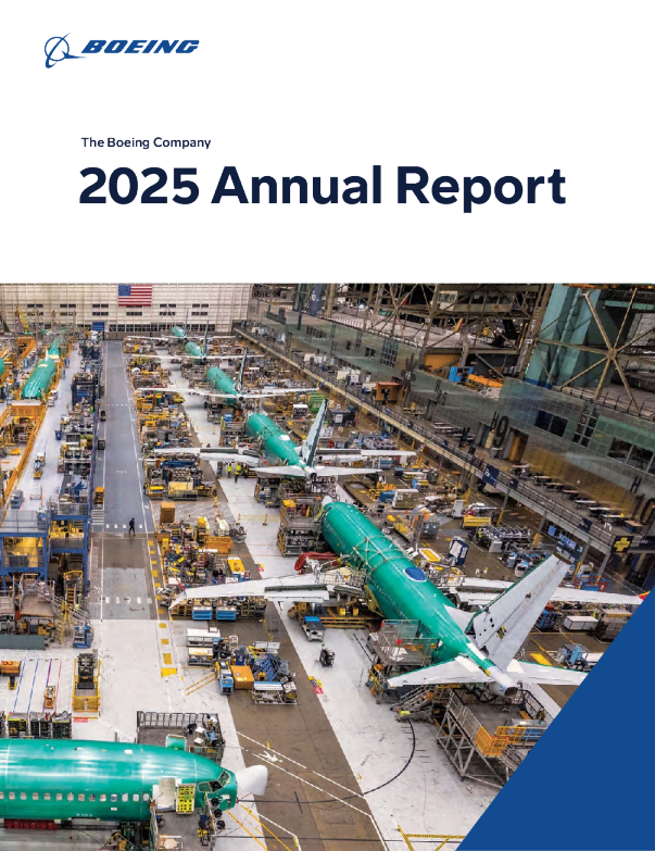 波音 2025年度报告