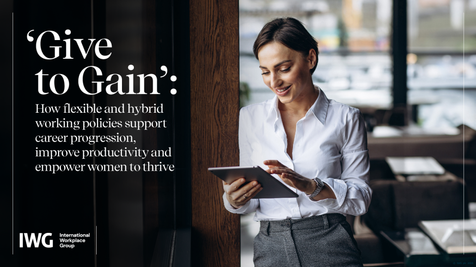 “互让”：灵活和混合的工作政策如何支持职业发展，提高生产力，并赋予女性蓬勃发展的权力