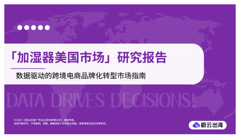 2025亚马逊【加湿器】行业年度研报