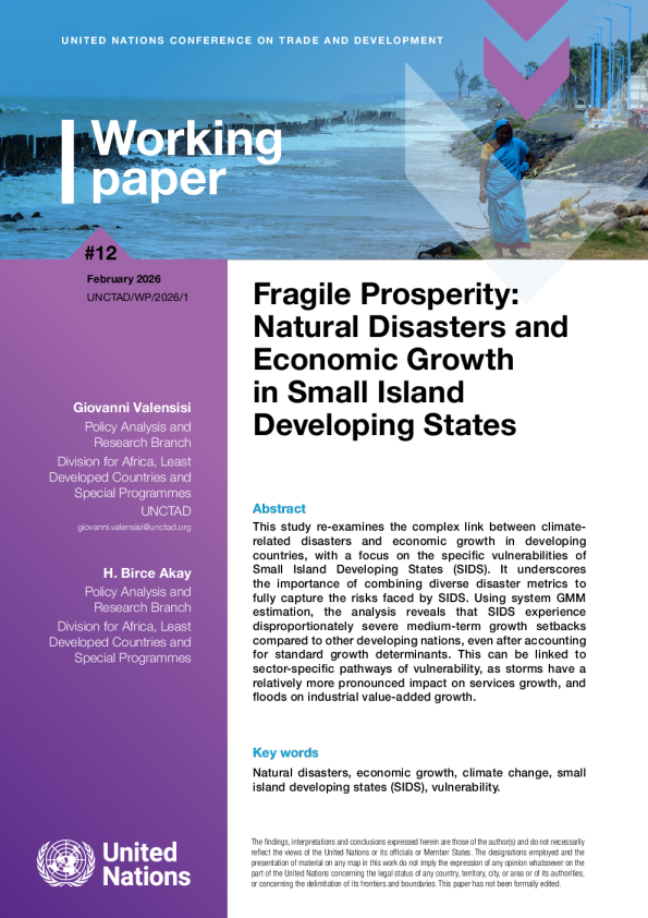 脆弱的繁荣：小岛屿发展中国家的自然灾害与经济增长