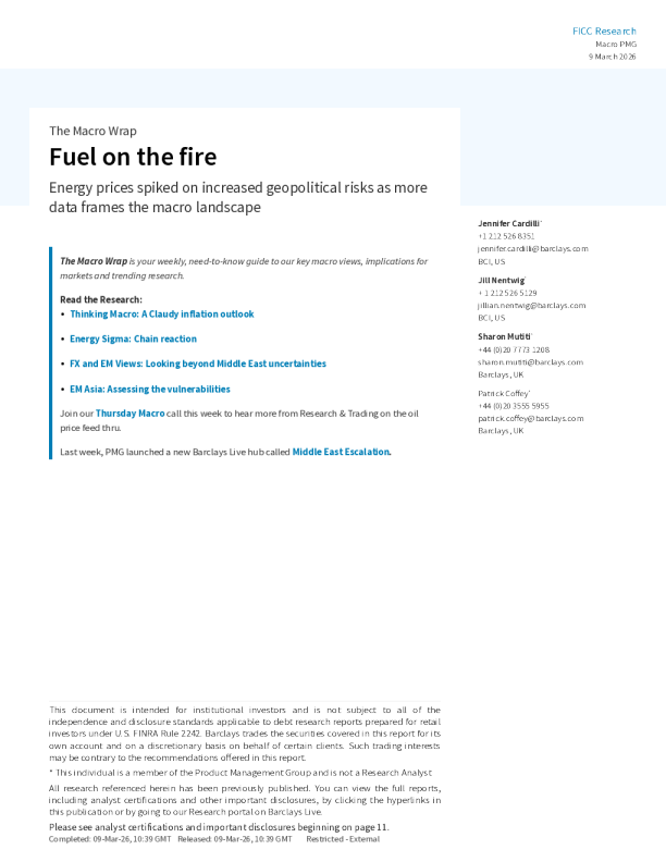 宏观周报：火上浇油