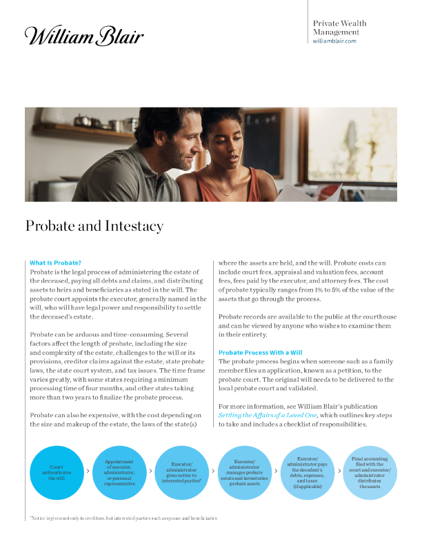 遗嘱认证和无遗嘱