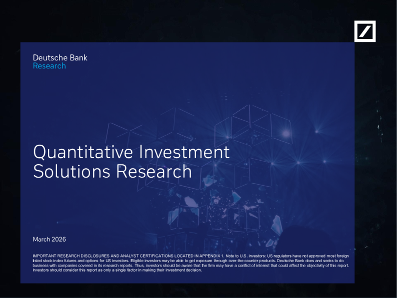 量化投资解决方案研究