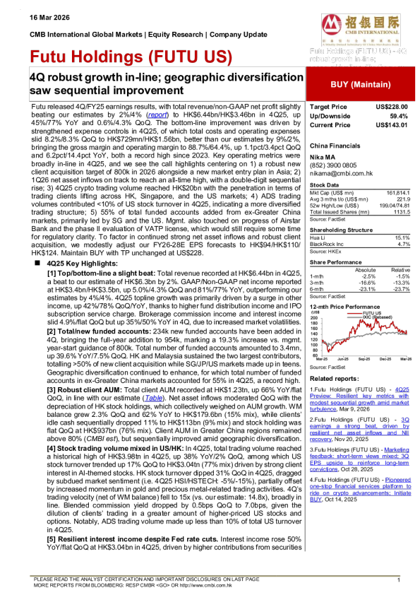 4Q robust growth in-line; geographic diversification saw sequential improvement