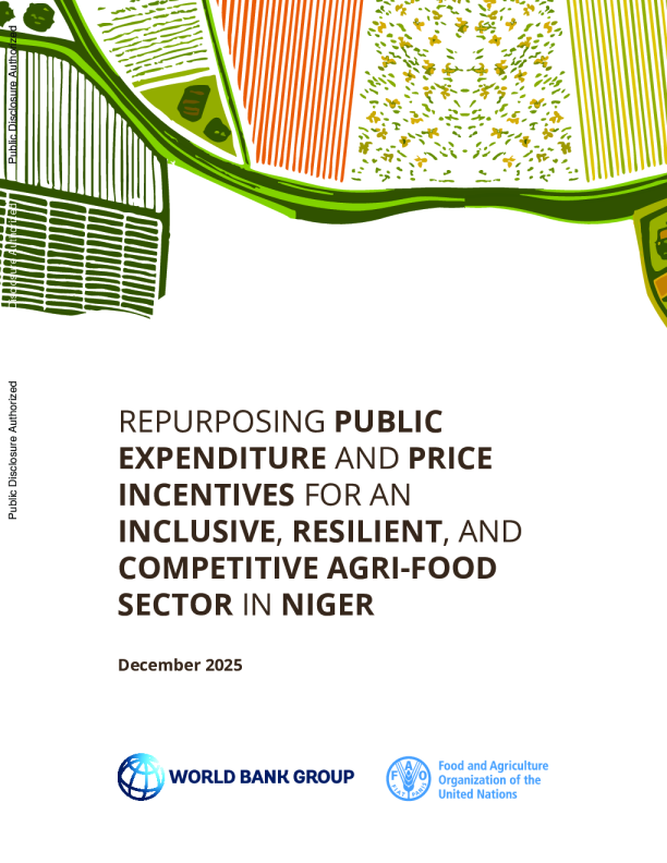 重新利用公共支出和价格激励措施，在尼日尔建立一个包容、有弹性和有竞争力的农业食品部门（英）