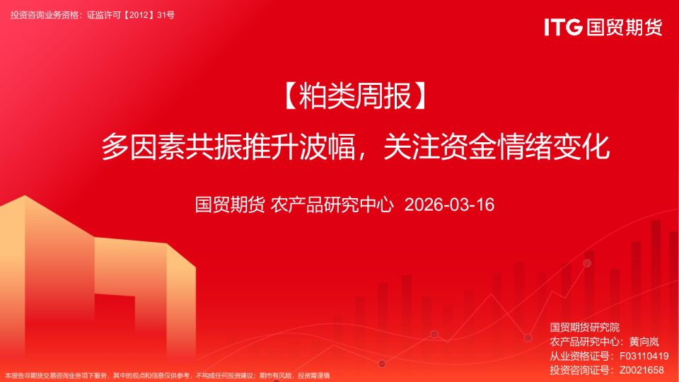 粕类周报:多因素共振推升波幅,关注资金情绪变化