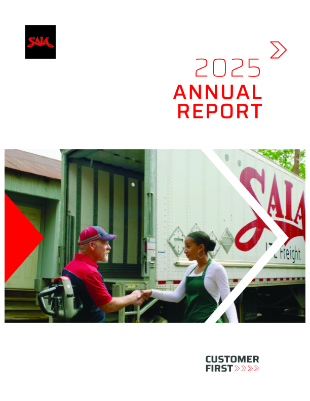 Saia Inc 2025年度报告