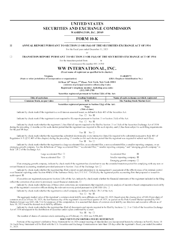 慧俪轻体 2025年度报告