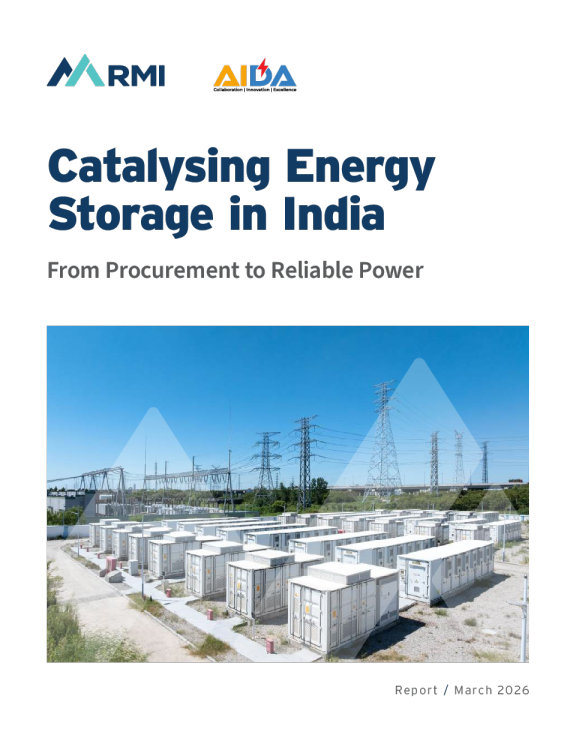 促进印度的能源储存