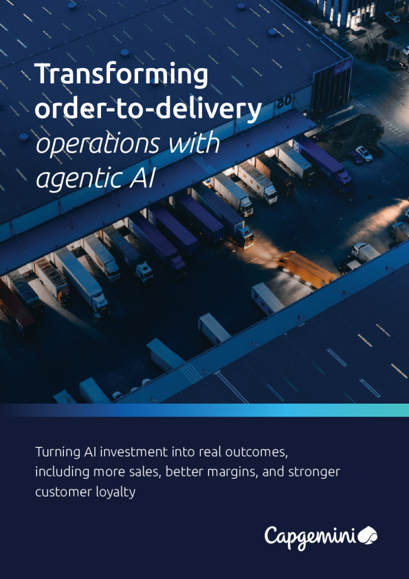 利用智能体AI转变订单至交付运营