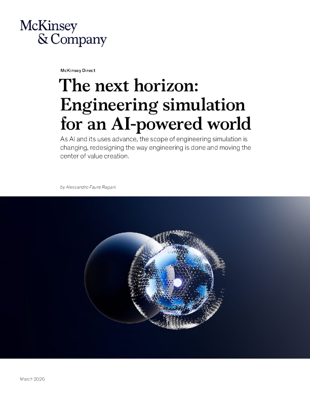 下一前沿：人工智能驱动世界的工程仿真