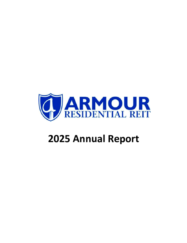 Armour住宅房产 2025年度报告