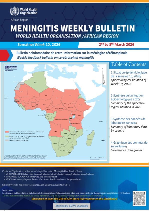 脑膜炎公报2026年第10周