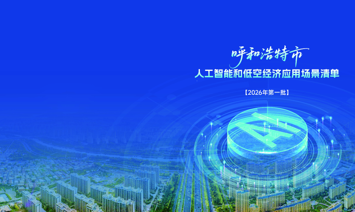 呼和浩特市人工智能和低空经济应用场景清单【2026年第一批】